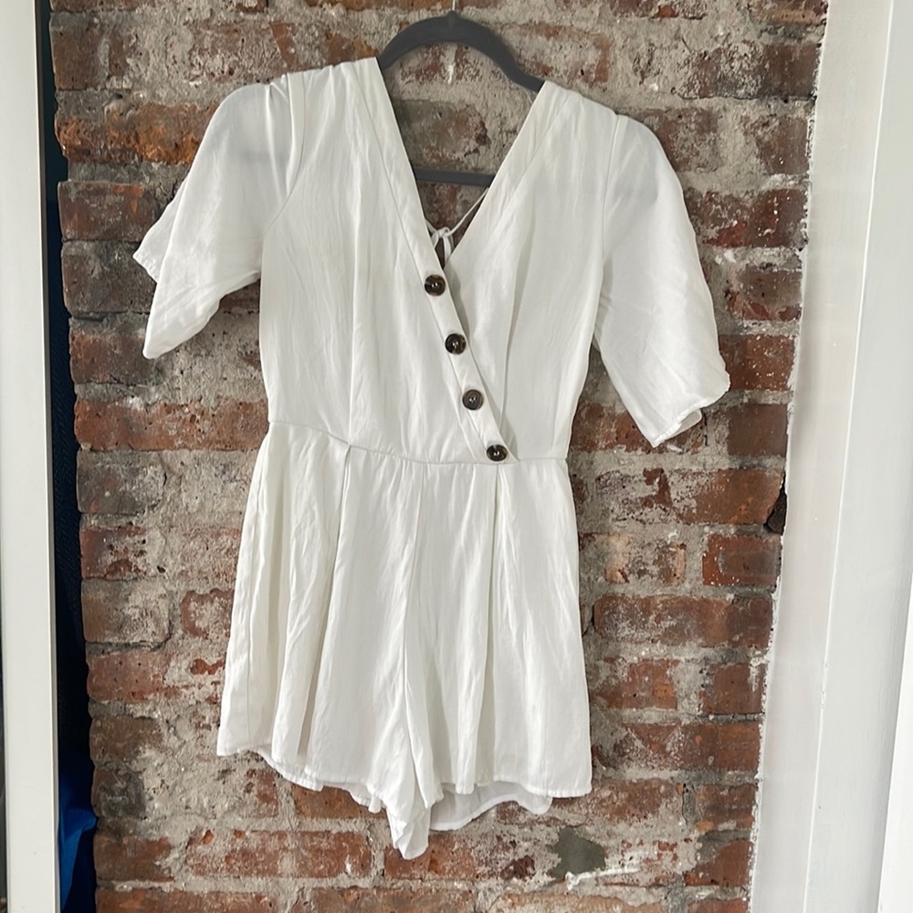 White Romper